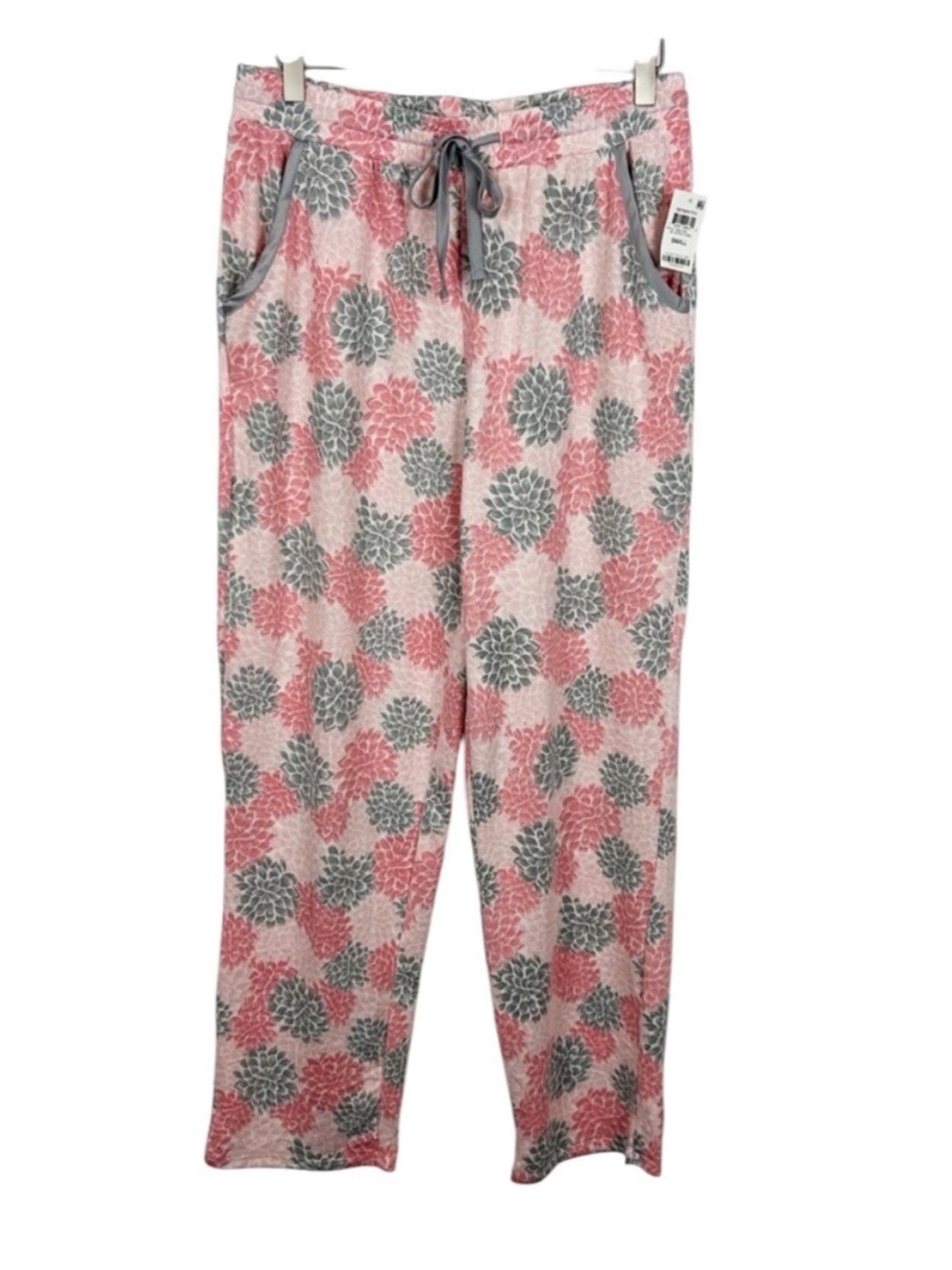 Women’s Pink & Gray Floral Lounge Pants